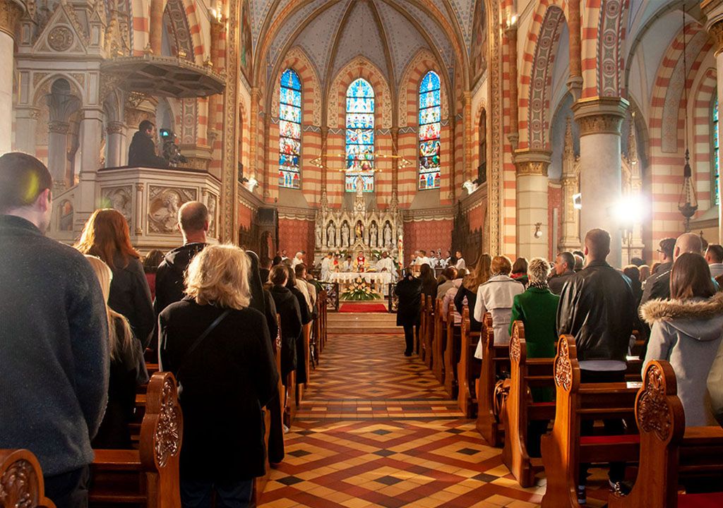 Medijsko praćenje svečane uskrsne mise iz sarajevske katedrale