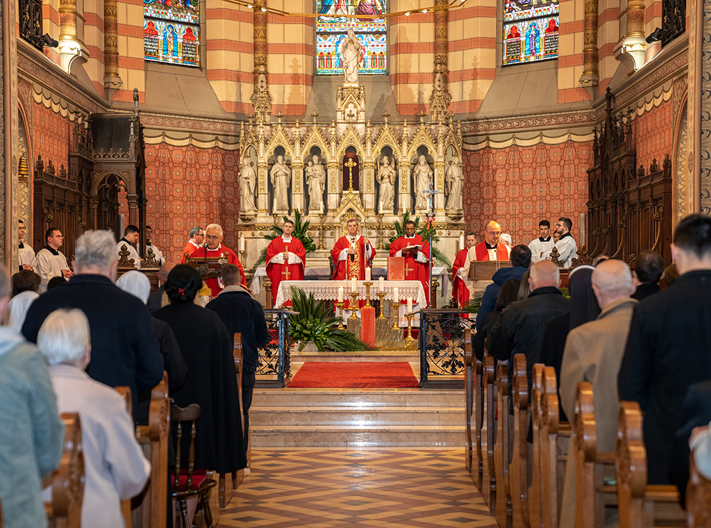 Nedjelja muke Gospodnje u prvostolnici Srca Isusova