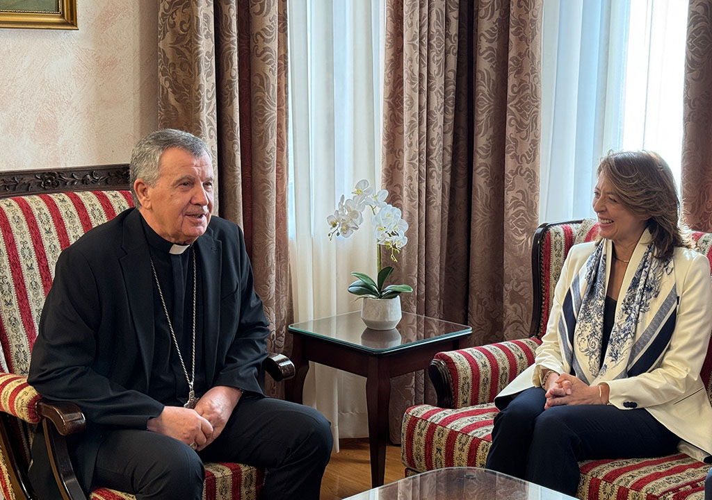 Susret nadbiskupa Vukšića i ministrice Bošnjak