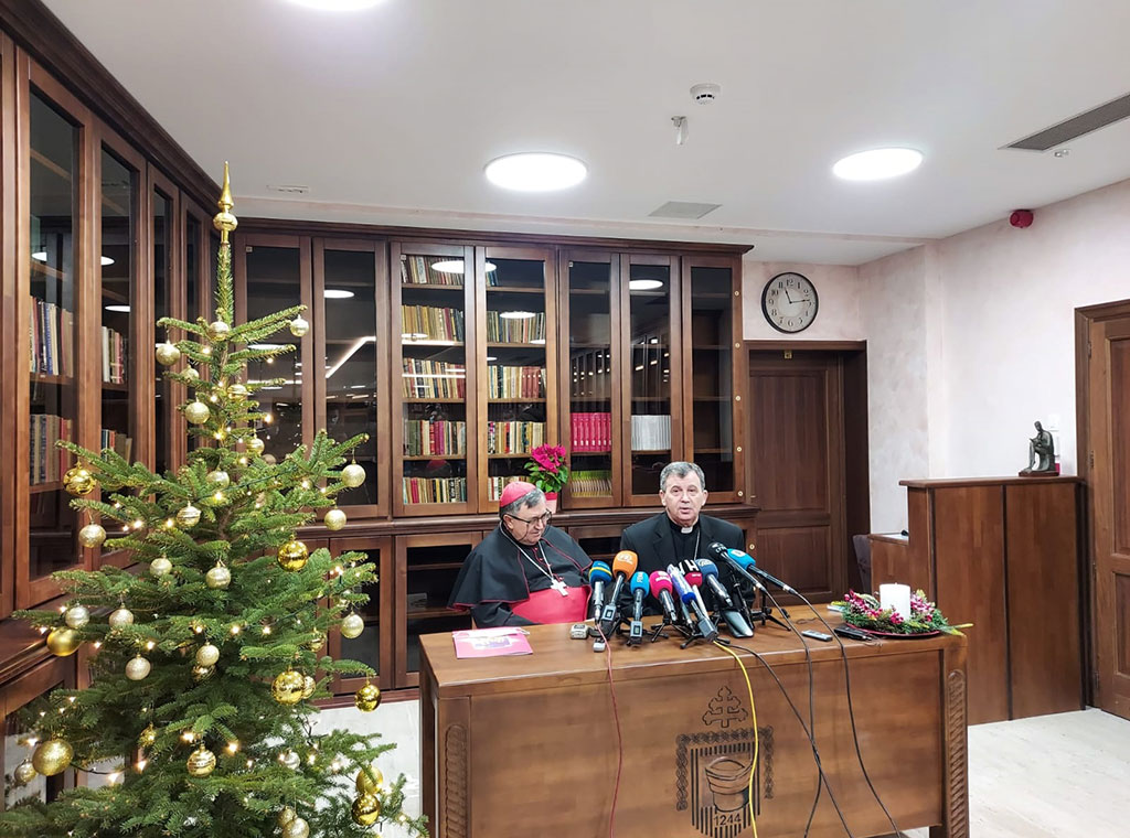 Tradicionalno snimanje božićne čestitke i konferencija za medije