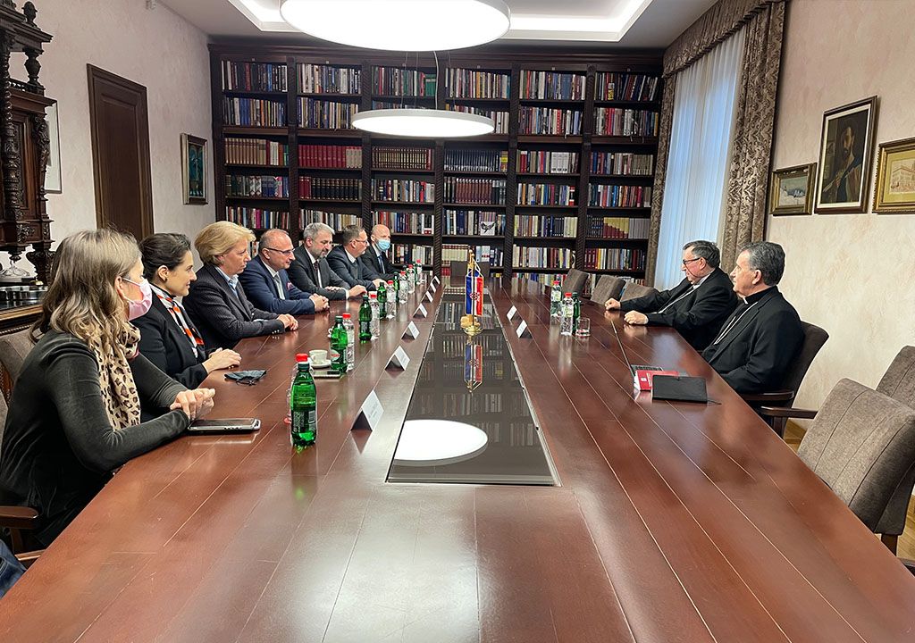 Susret vrhbosanskih nadbiskupa s ministrom Grlićem-Radmanom