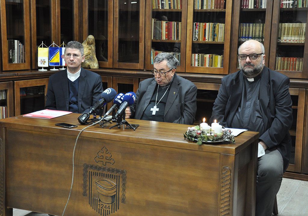 Konferencija za medije uoči zaključenja Prve sinode Vrhbosanske nadbiskupije