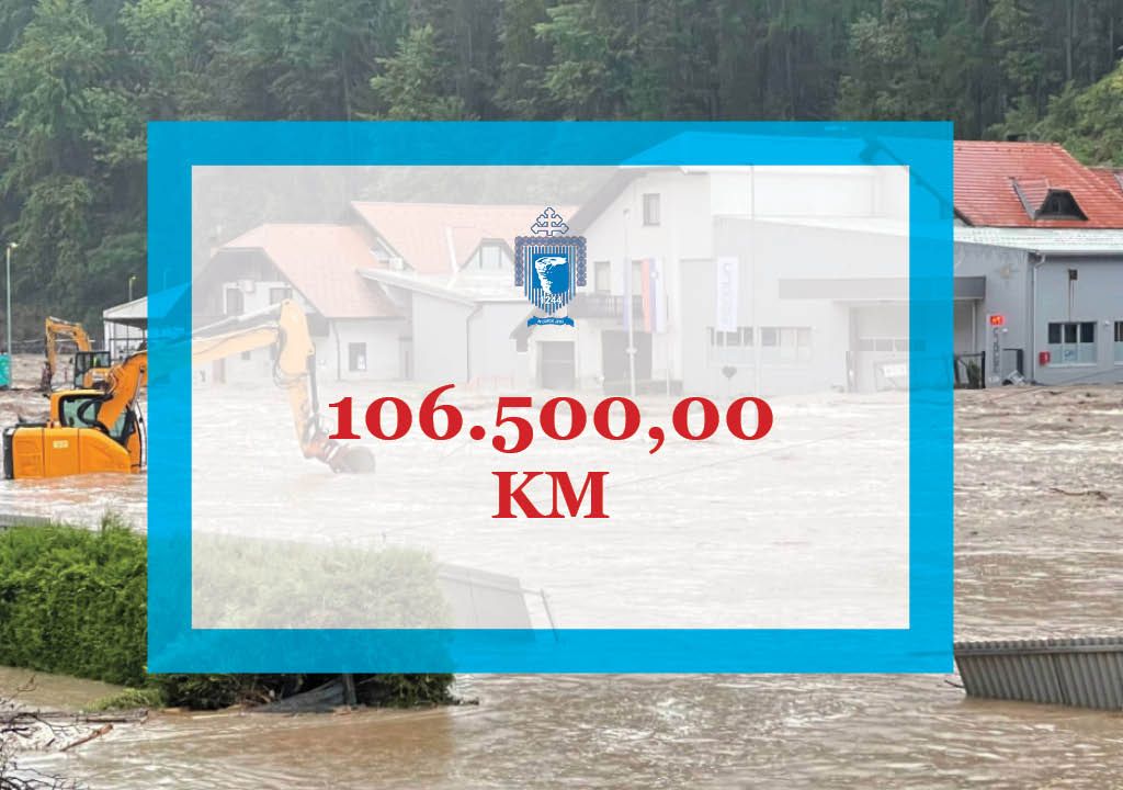 Vrhbosanska nadbiskupija prikupila 106.500,00 KM pomoći Sloveniji