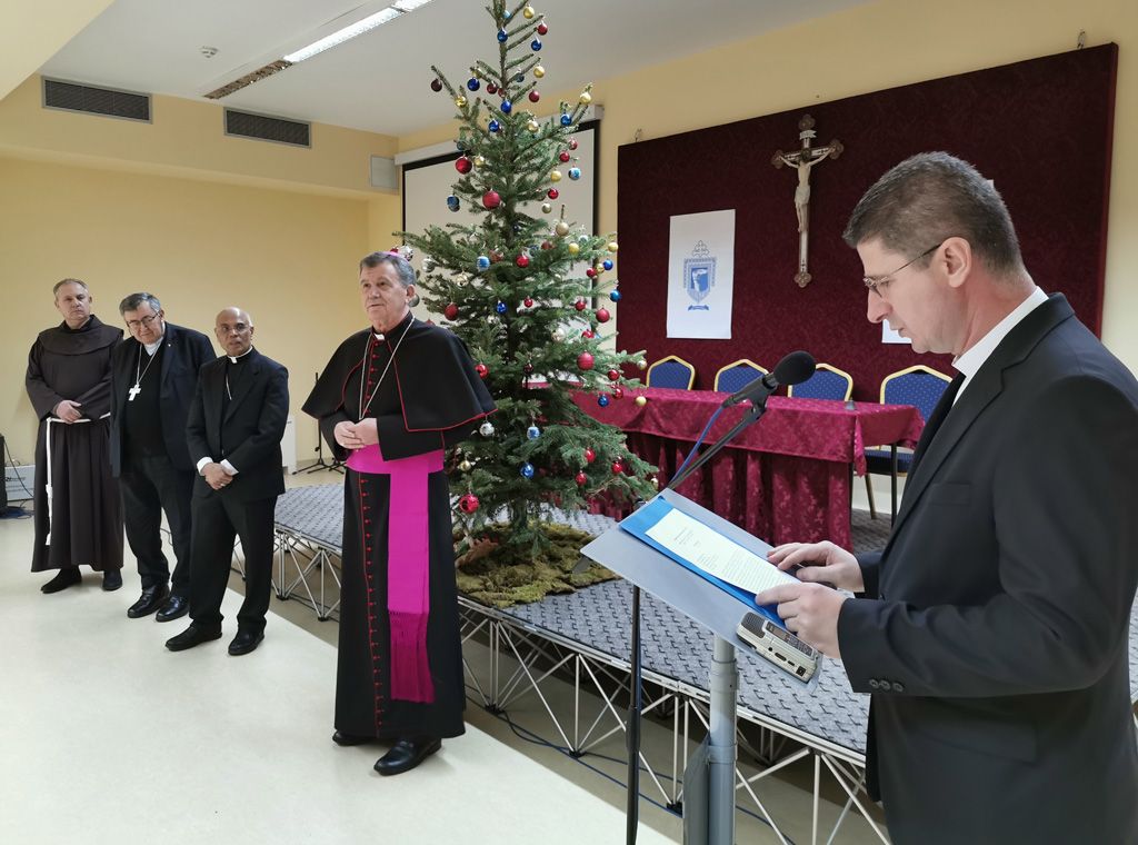 Božićno čestitanje vrhbosanskom nadbiskupu Tomi