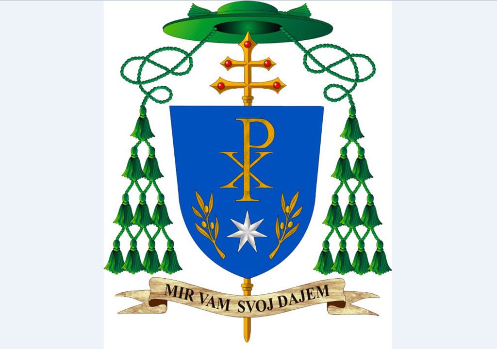 Grb vrhbosanskog nadbiskupa mons. Tome Vukšića