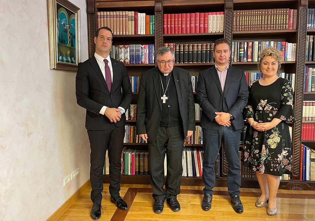 Kardinala Puljića posjetilo vodstvo HKD-a „Napredak“